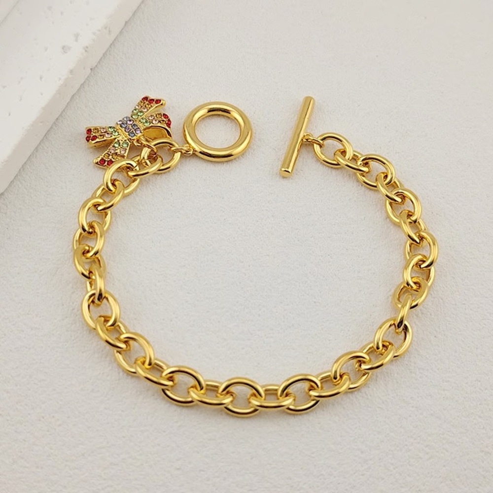 Coach charm bracelet